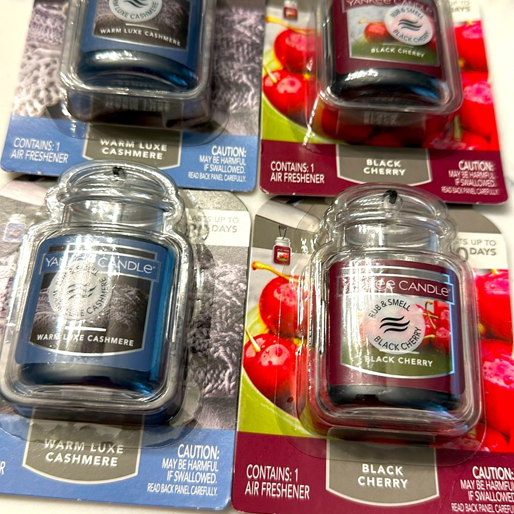 New in Box Yankee Candle Car Scents